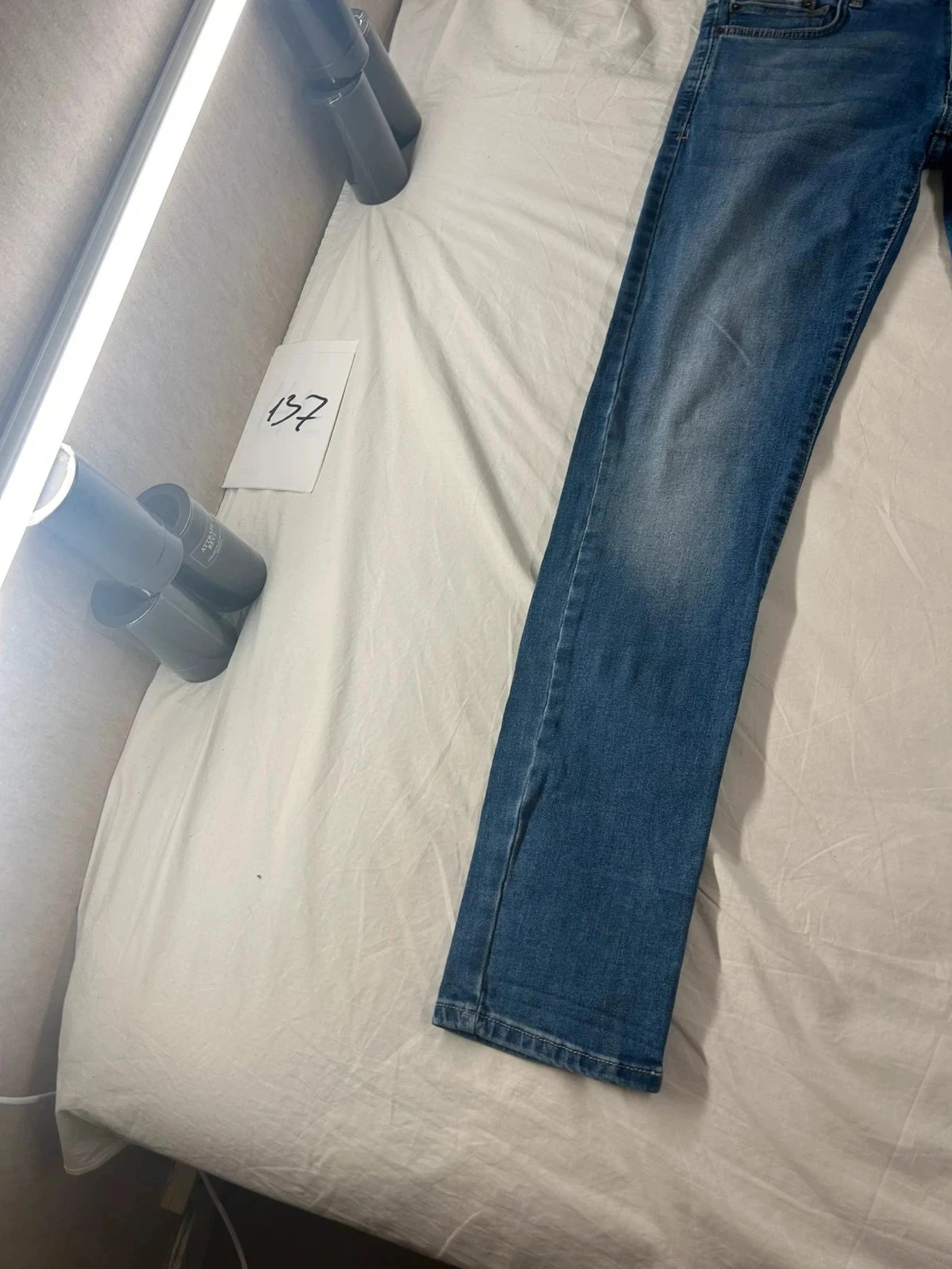 Jules slim fit navy blue vintage jeans – photo 3